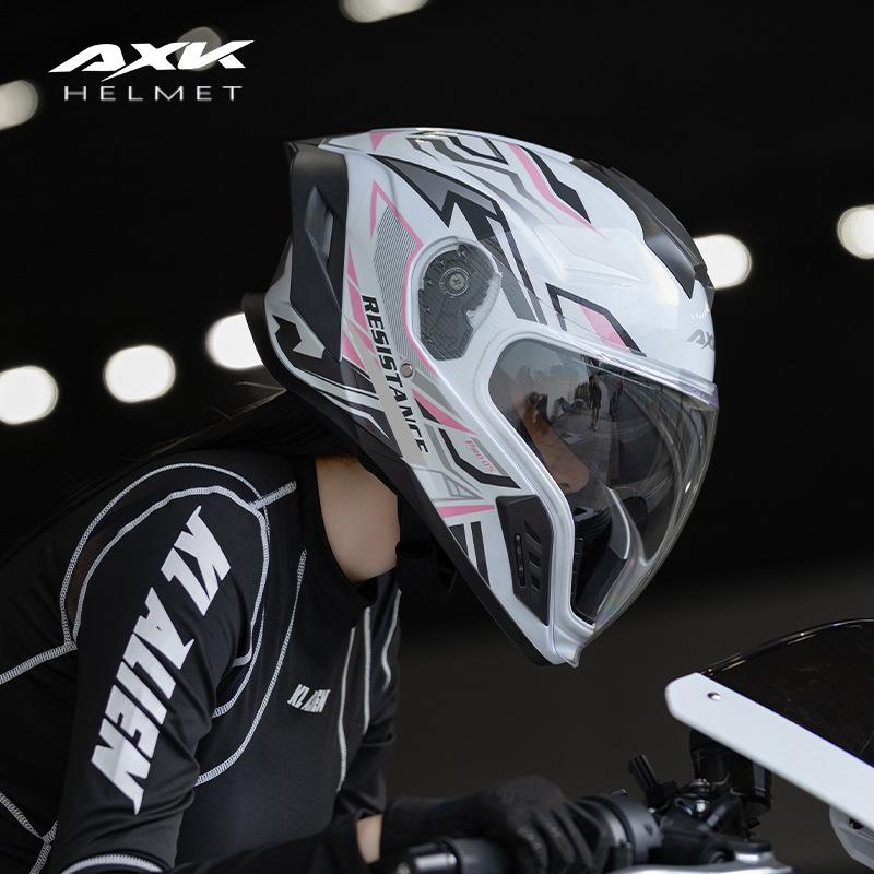หมวกกันน็อคมอเตอร์ไซค์แบบเต็มใ - Full Face Motorcycle Helmet With Bluetooth บทวิจารณ์และราคา