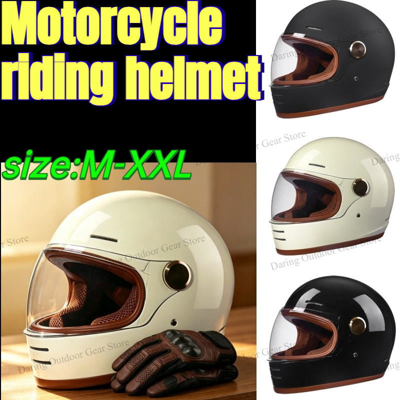 หมวกกันน็อคสำหรับขี่มอเตอร์ไซค - Full Face Motorcycle Helmet With Bluetooth บทวิจารณ์และราคา