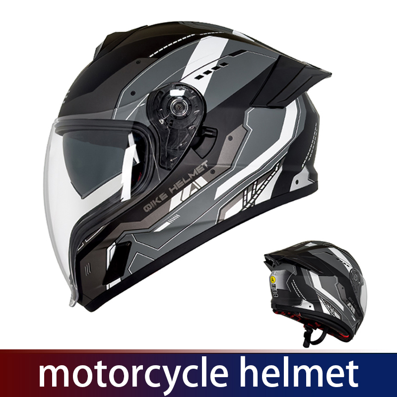 หมวกกันน็อคมอเตอร์ไซค์แบบเปิด  - Full Face Motorcycle Helmet With Bluetooth บทวิจารณ์และราคา