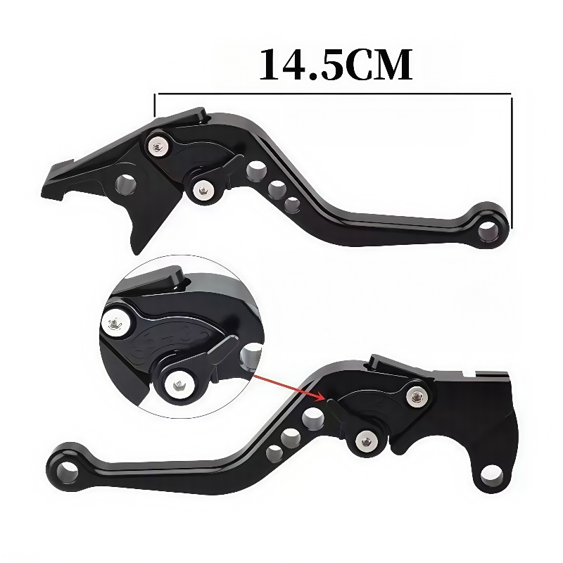 ก้านเบรกสำหรับ TRIUMPH DAYTONA - Cnc Aluminum Adjustable Brake Clutch Levers บทวิจารณ์และราคา