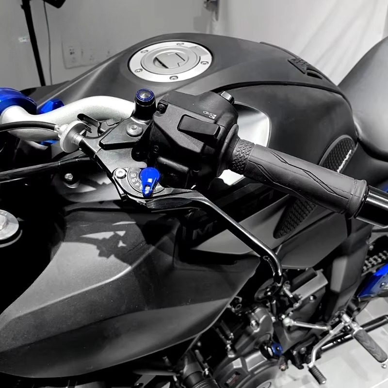 ใหม่สำหรับ Yamaha MT07 2025 20 - Cnc Aluminum Adjustable Brake Clutch Levers บทวิจารณ์และราคา