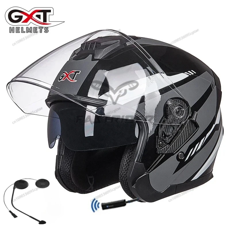 GXT ชุดหูฟังติดหมวกกันน็อครถจั - Full Face Motorcycle Helmet With Bluetooth บทวิจารณ์และราคา
