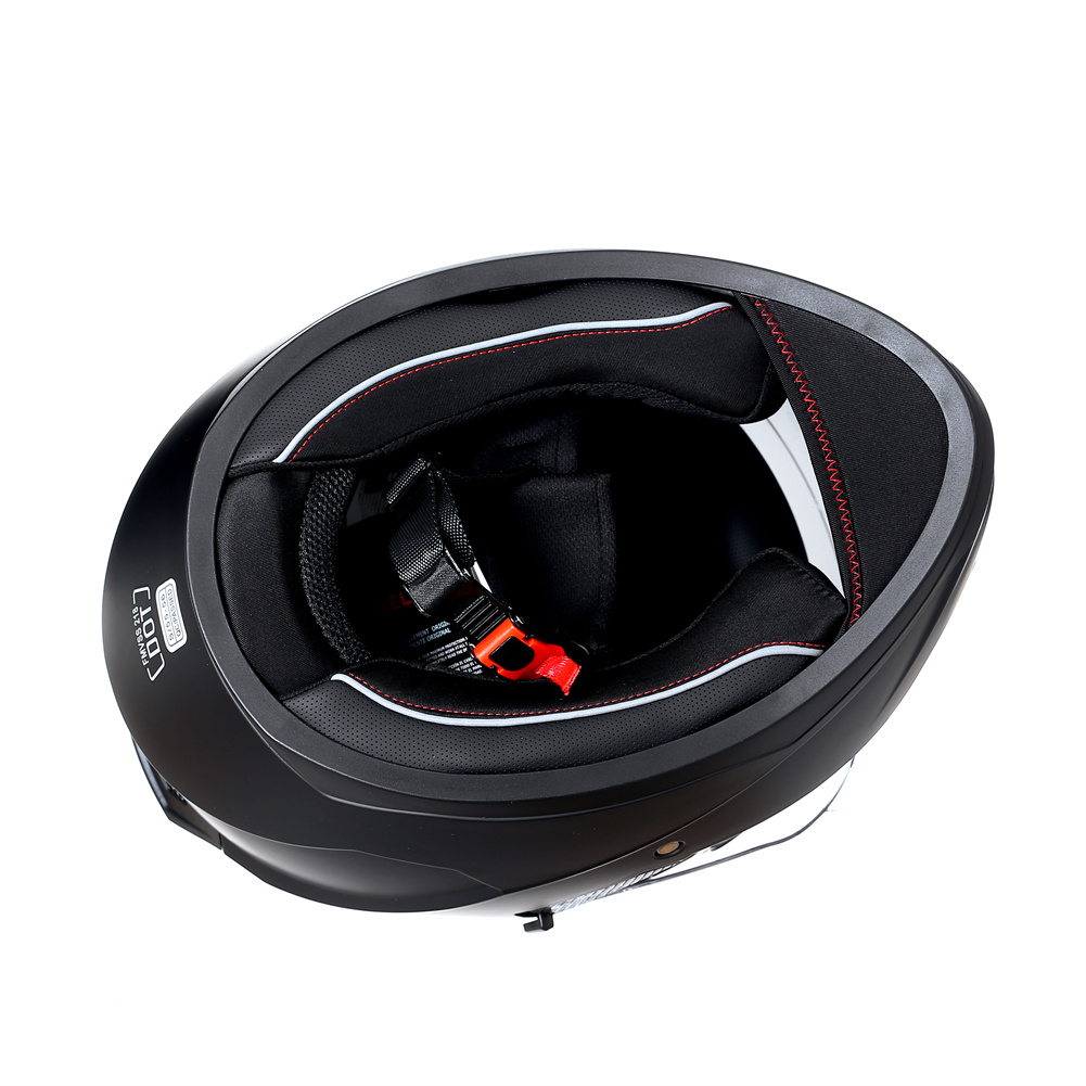 หมวกกันน็อครถจักรยานยนต์ Full  - Full Face Motorcycle Helmet With Bluetooth บทวิจารณ์และราคา
