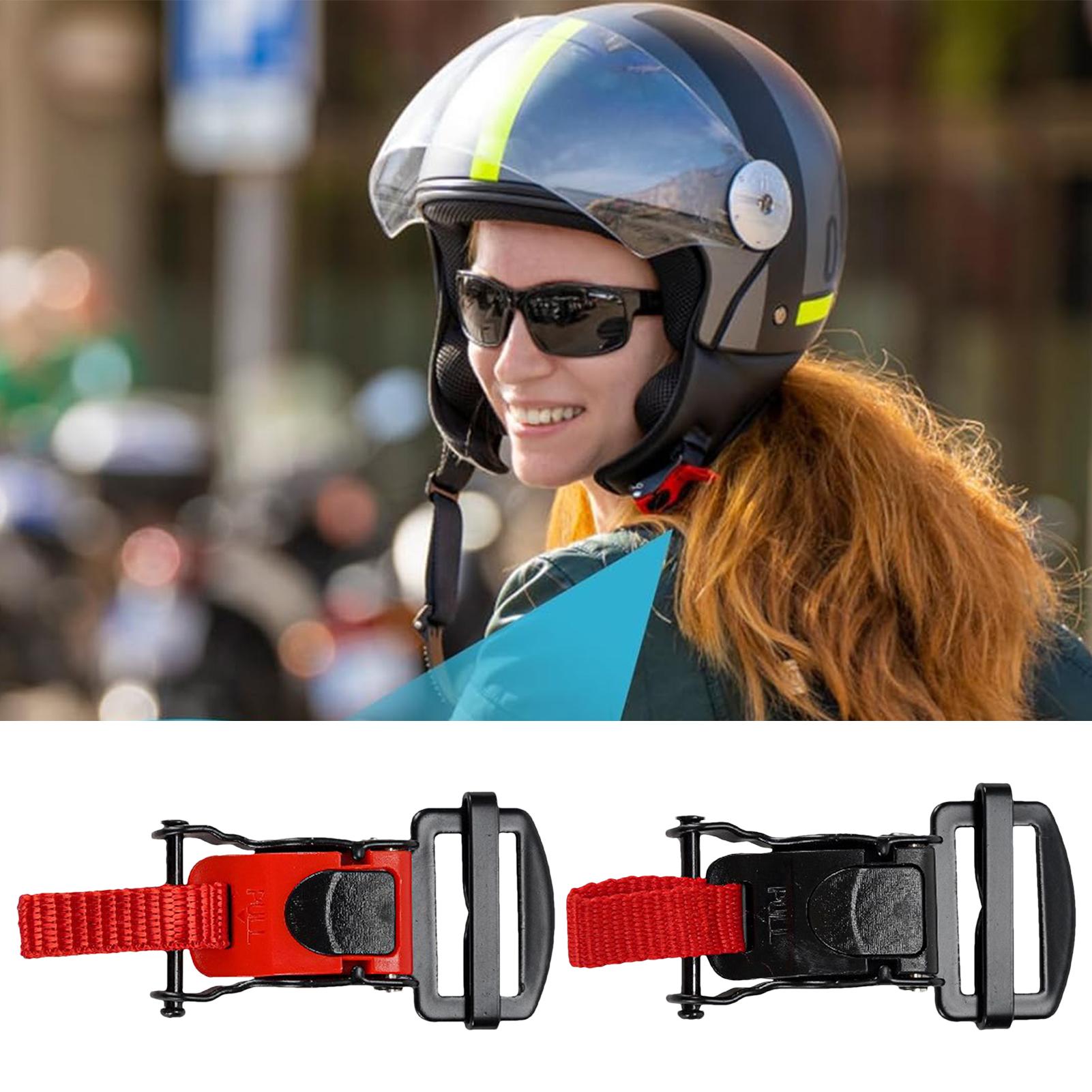 หมวกกันน็อคมอเตอร์ไซค์ หัวเข็ม - Quick Release Buckle Motorcycle Helmet บทวิจารณ์และราคา